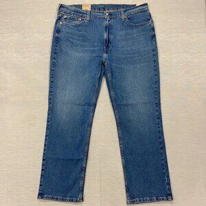 Levi's 514 Straight Leg Jeans Men's 40 x 30 Regular Fit Medium Wash Denim